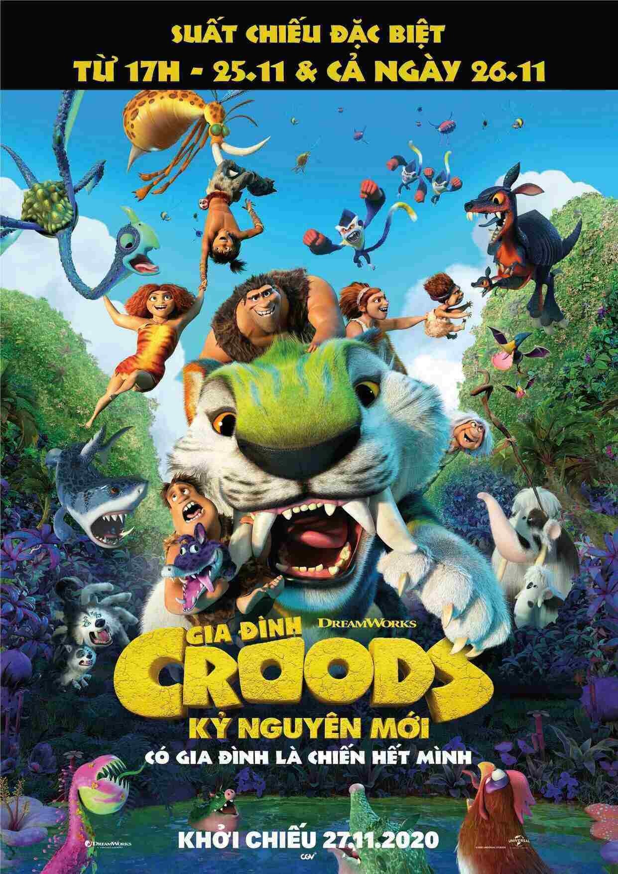 Gia Đình Croods: Kỷ Nguyên Mới