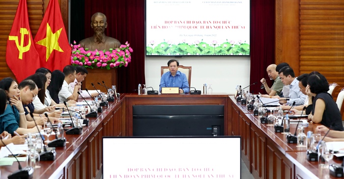 Họp Ban Chỉ đạo, Ban Tổ chức Liên hoan Phim quốc tế Hà Nội lần thứ VI